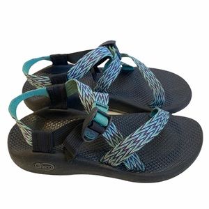 Chaco Z1 Strappy Outdoor Sandal Chevron Printed